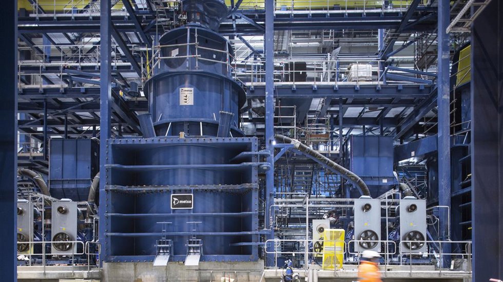 Vertimill vertical mill.