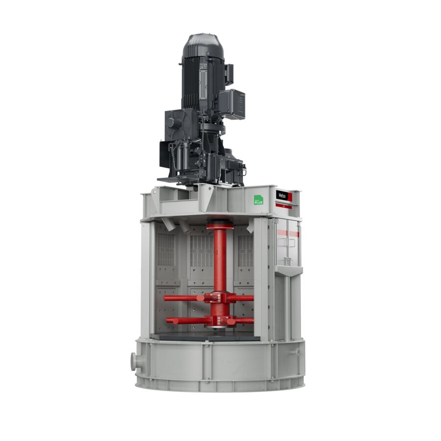 Stirred Media Detritor (SMD) is a fluidized, vertical stirred mill designed for optimum grinding efficiency for fine and ultrafine grinding products. SMD’s feed size is typically 80% passing 100 µm and finer, but it can also handle coarser materials in various applications. SMDs have the capacity to operate continuously at full load power draw with no steel contamination of the product. They are suitable for both open and closed-circuit operation.