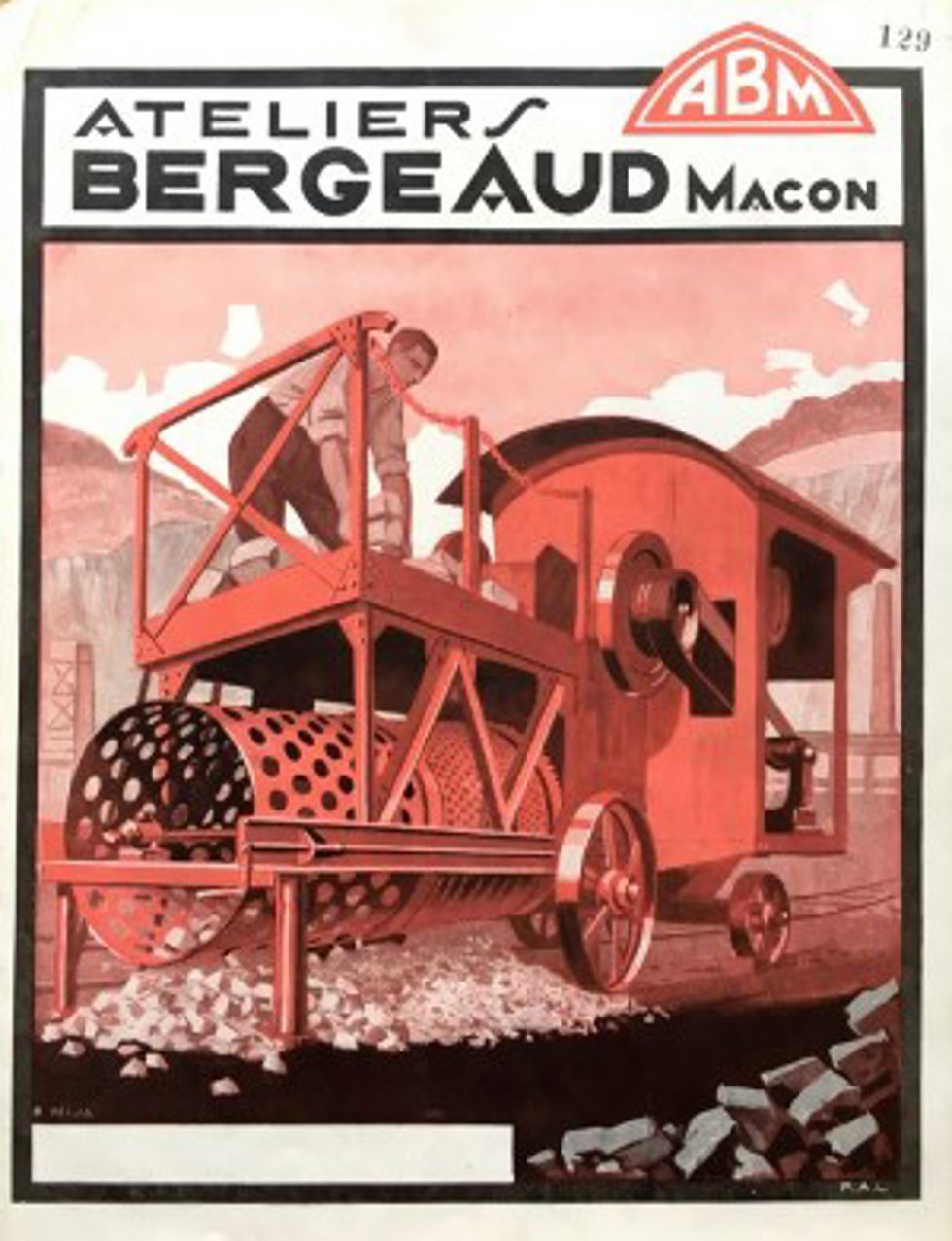 Image of historical crusher (1919)