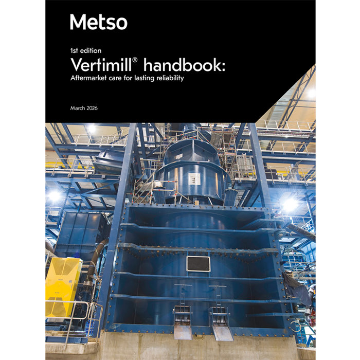 Metso Vertimill handbook front cover