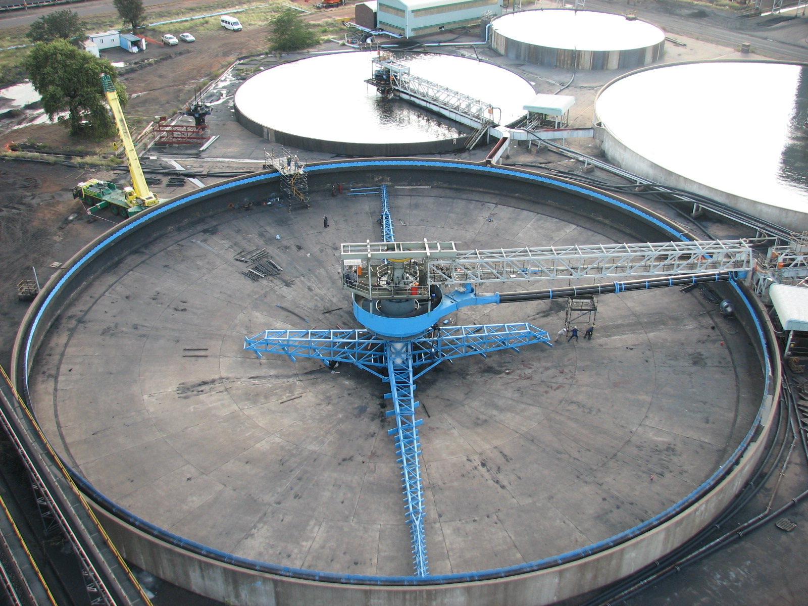 Thickener after retrofit.