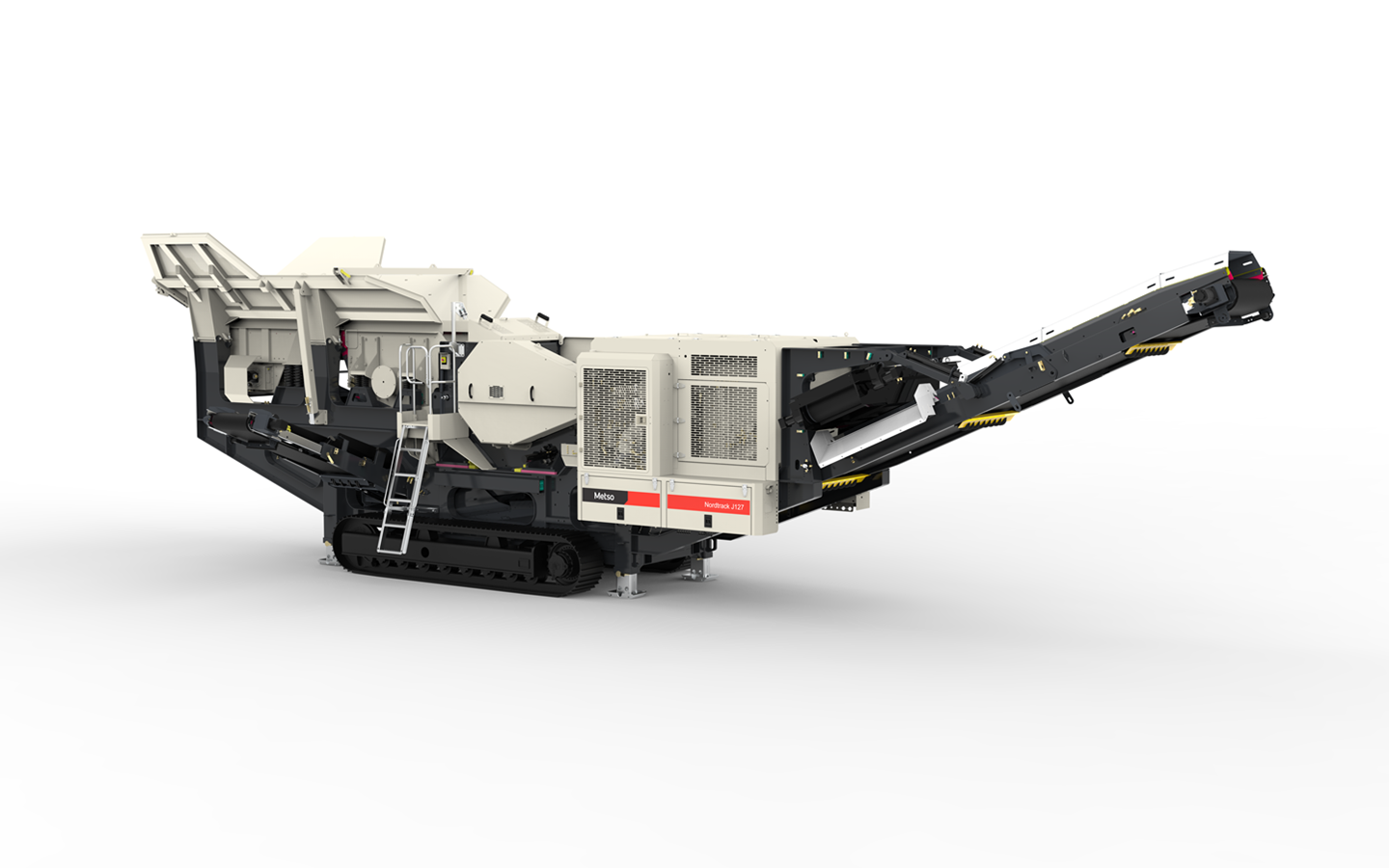 Chancador de mandíbula móvil Nordtrack™ J127. 