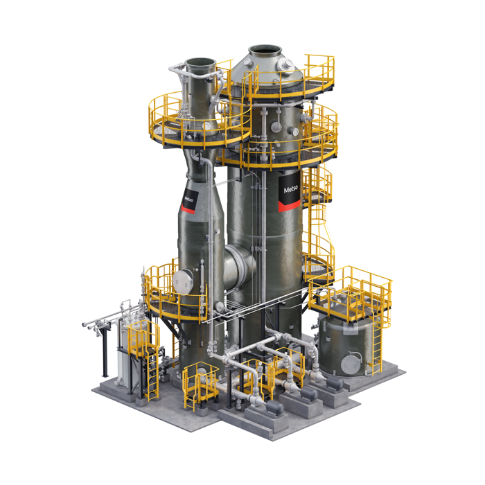 Peracidox scrubber