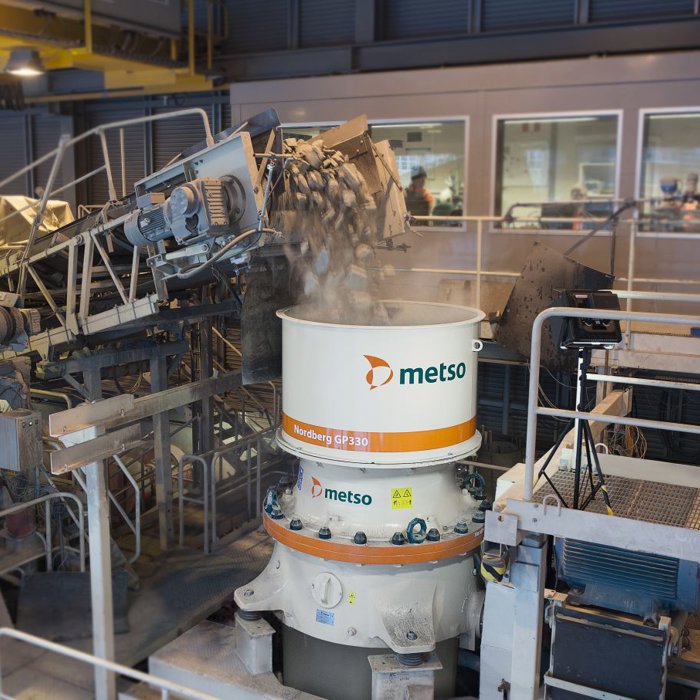 Nordberg® GP Series™ cone crushers can be adapted to any specific production requirements.