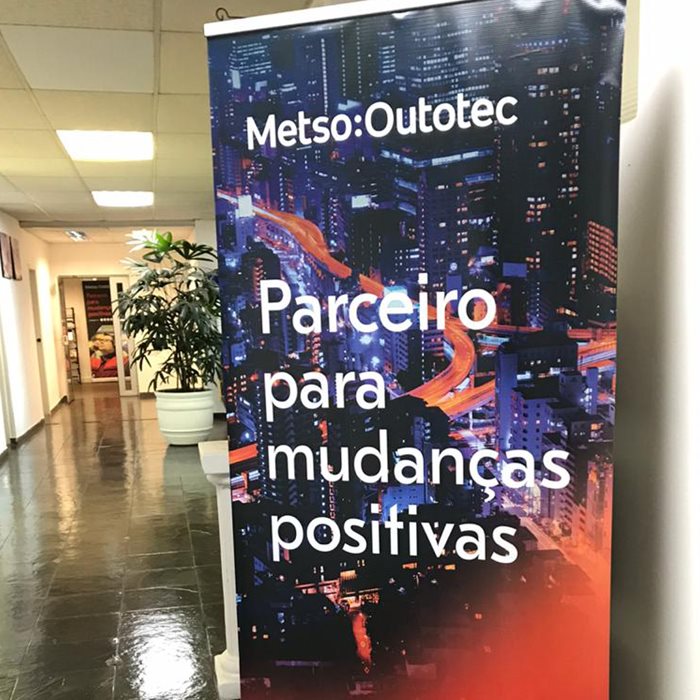 Foto do escritório central da Metso Brasil