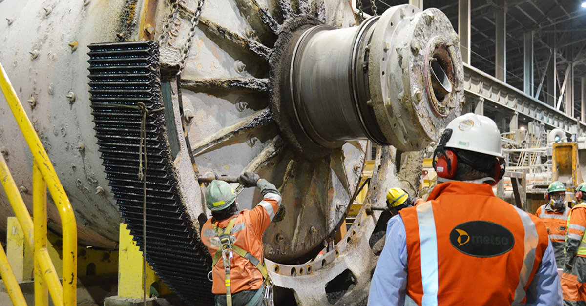 Metso reduziert Stillstandzeiten bei Codelcos Mühlen um 64 Prozent