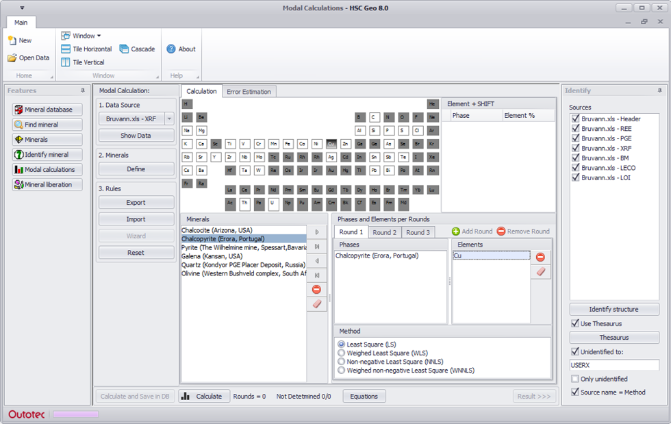 Mineral Database Module