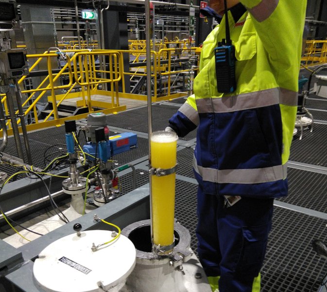 Manual sampling for dispersion