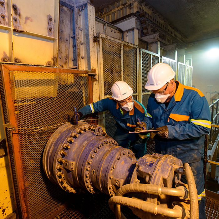 Metso apron feeder upgrade