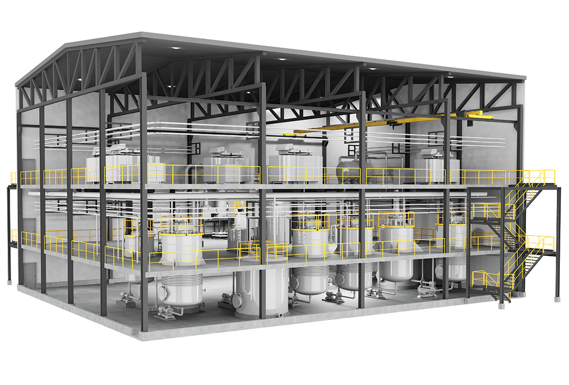 precious metals plant
