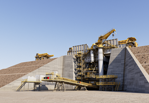 In-pit crush and convey (IPCC)