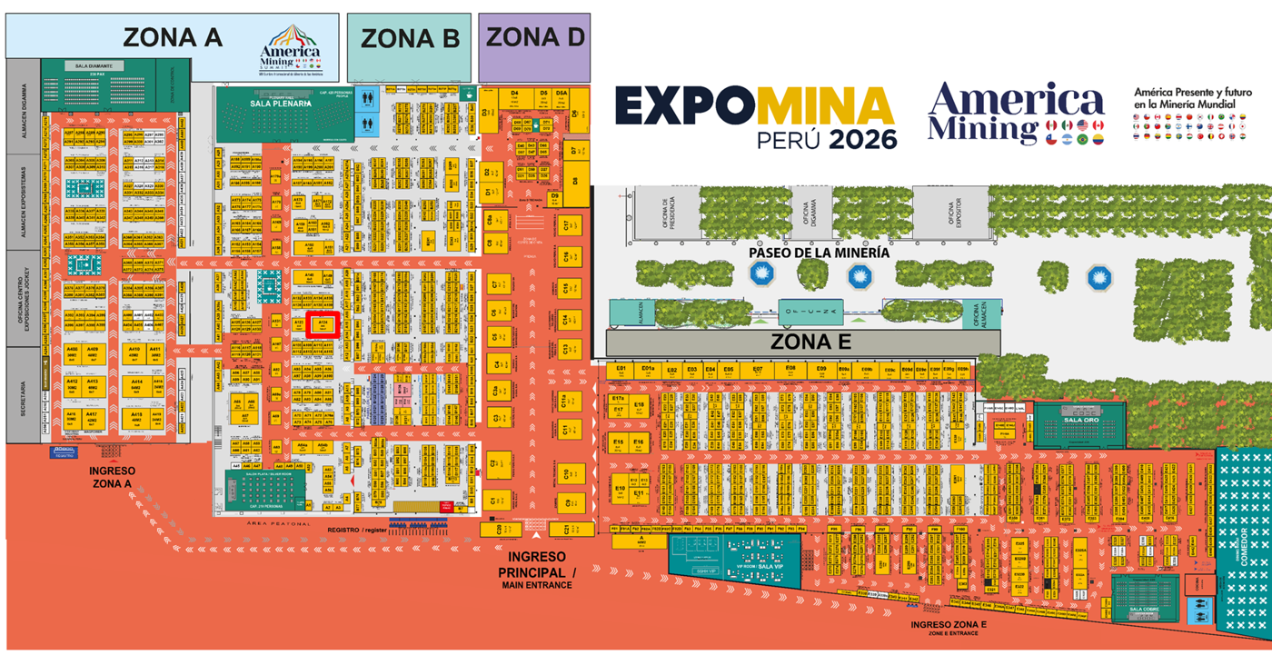 ¿Cómo encontrarnos en EXPOMINA 2026?