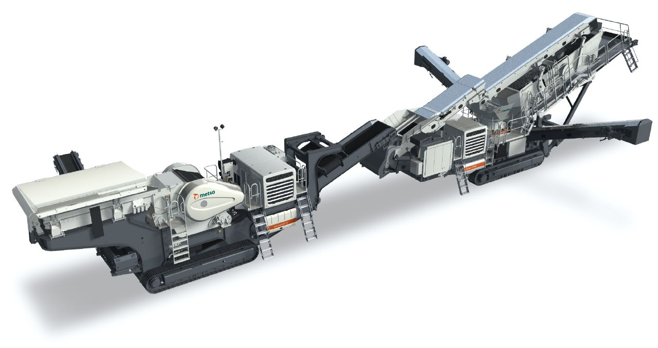 Lokotrack® LT330D™ mobile crushing and screening plant - Metso