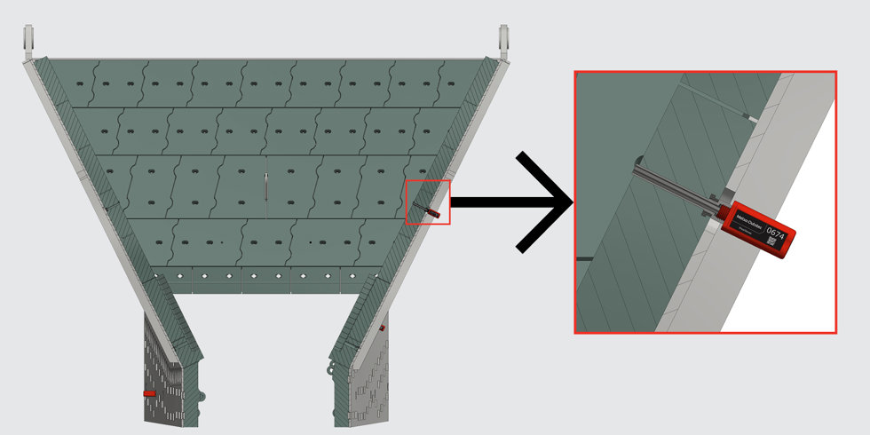 Wear probes monitoring assets with real time accuracy