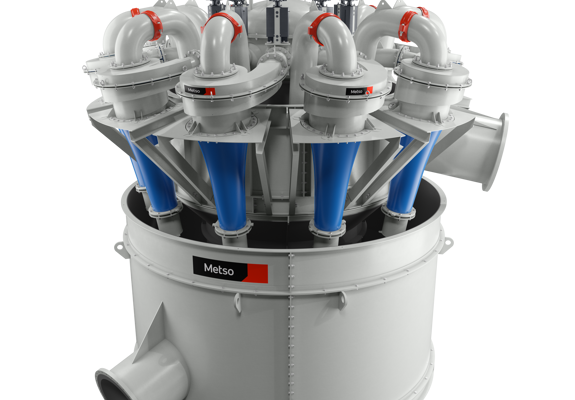  MHC™ Series hydrocyclones provide maximum process performance and uptime during wet classification.