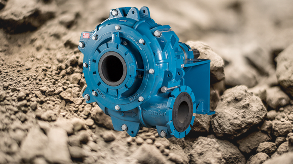 Metso rubber lined pump 