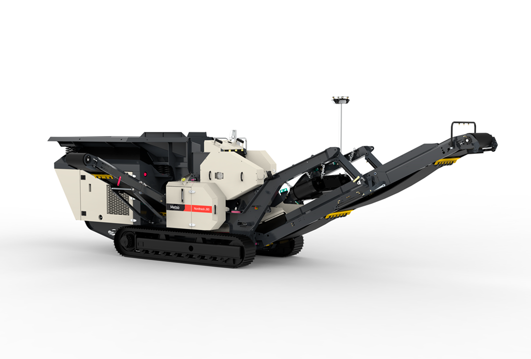 Chancador de mandíbula móvil Nordtrack™ J90. 