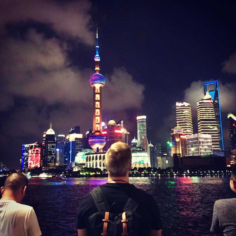 Santeri in Shanghai