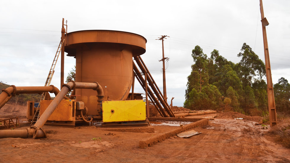 A mina da Itaminas em Sarzedo, Minas Gerais, Brasil, optou por instalar bombas de polpa Metso