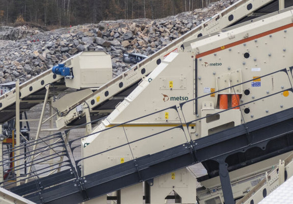 NW Series™ portable screens for simple transport between production sites.