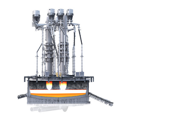 Open Slag Bath Smelting Plant
