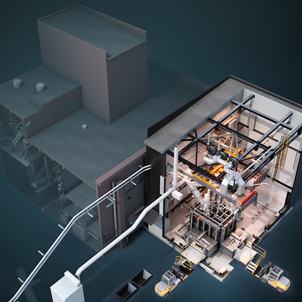 Metso’s Outotec® pilot DRI Smelting Furnace