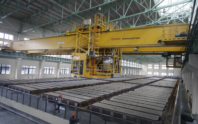 Metso Tankhouse crane