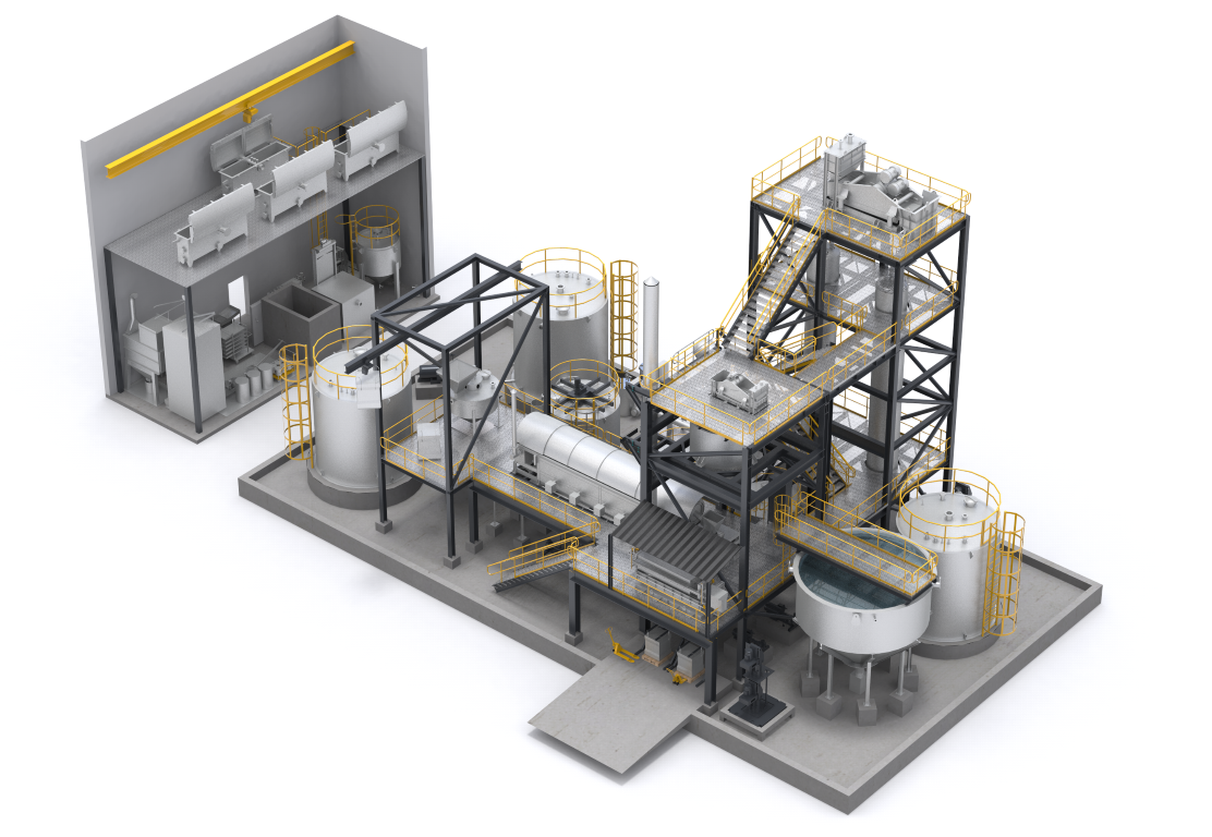 metso outotec goldroom elution plant