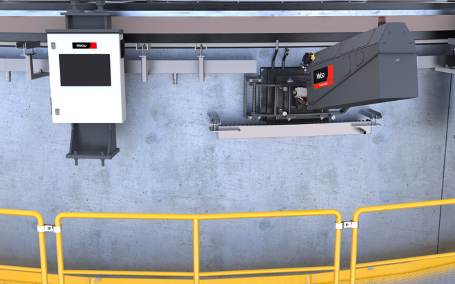Furnace camera open