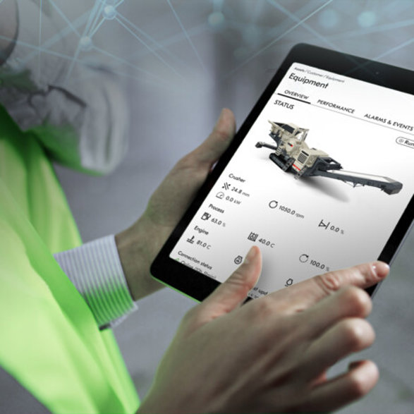 Metso Metrics para agregados