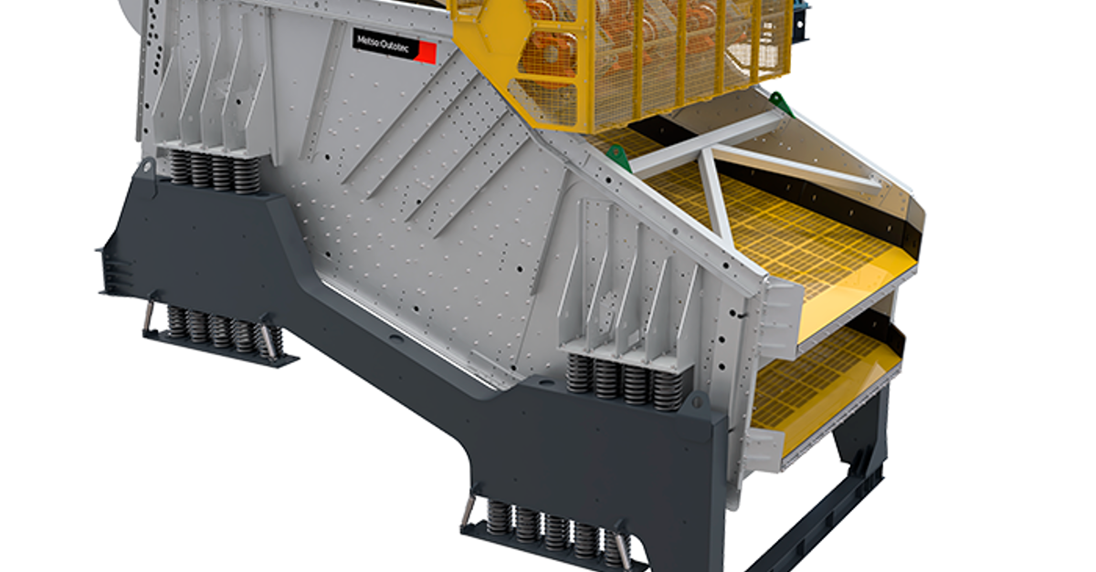 Metso Ripl Flo Screen BSE Series™ banana screens - Metso