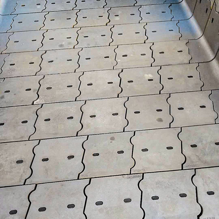 Customized Gridlock™ anti-wash design