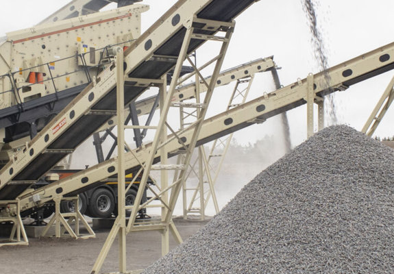 NW330GPS™ Rapid portable cone crusher