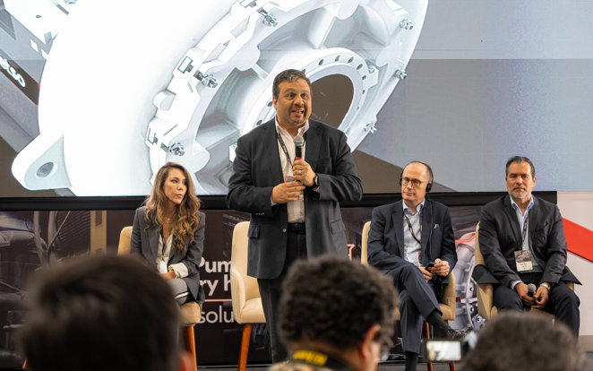 El evento tuvo la participación de Eduardo Nilo, Presidente de Metso para Sudamérica
