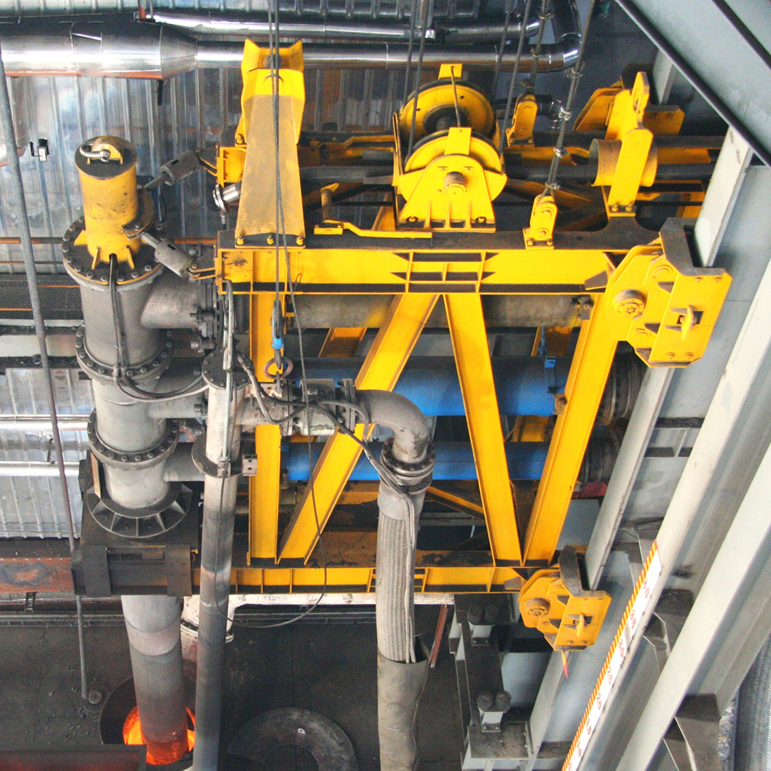 Ausmelt lance operation