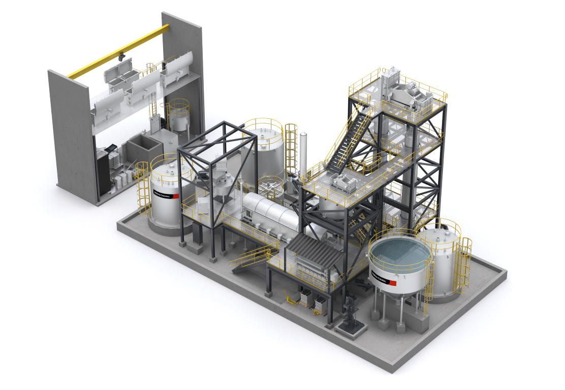 metso outotec elution goldroom plant