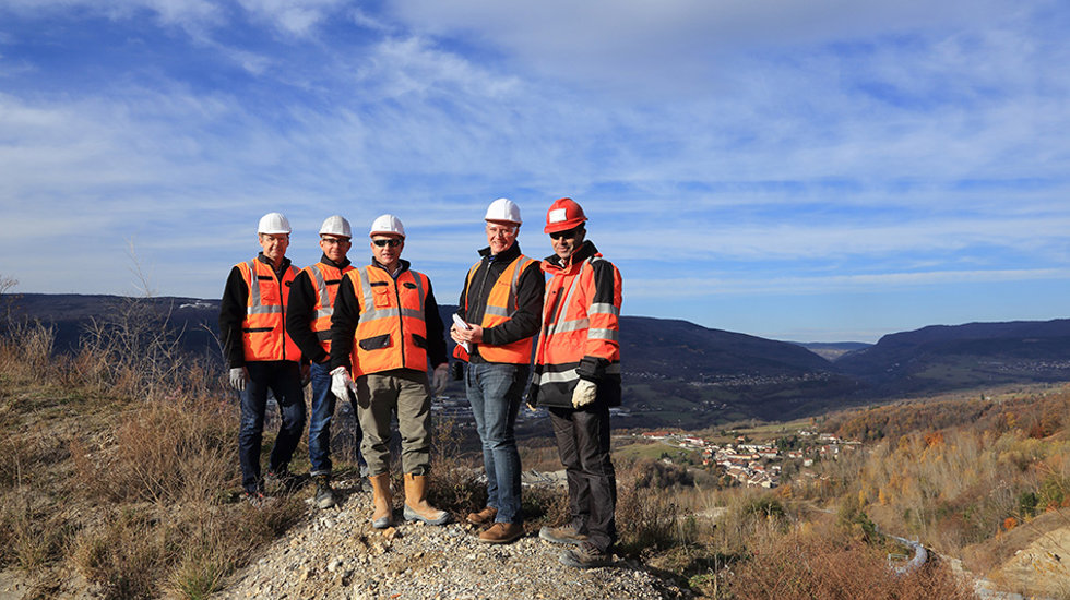Famy a investi dans une nouvelle usine de traitement d'agrégats complète en 2011