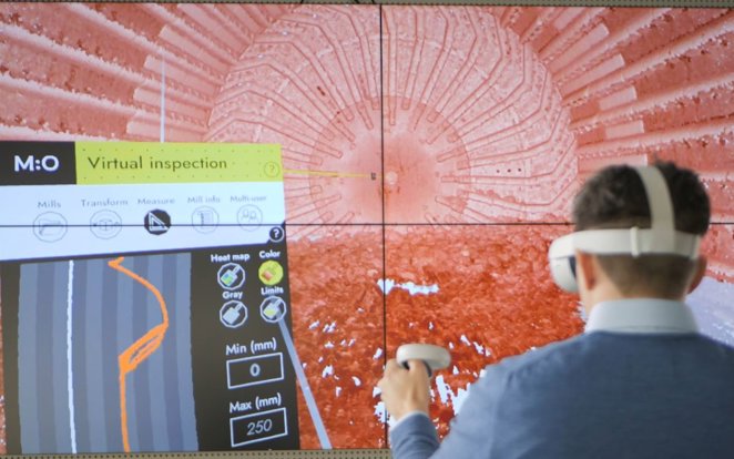 Inspeccion de revestimientos con realidad virtual