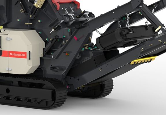 Nordtrack™ I908 mobile impact crusher