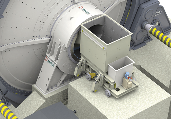 Transmisión para molinos QdX4™ de Metso 