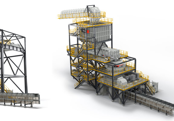 Foresight mining crushing stations