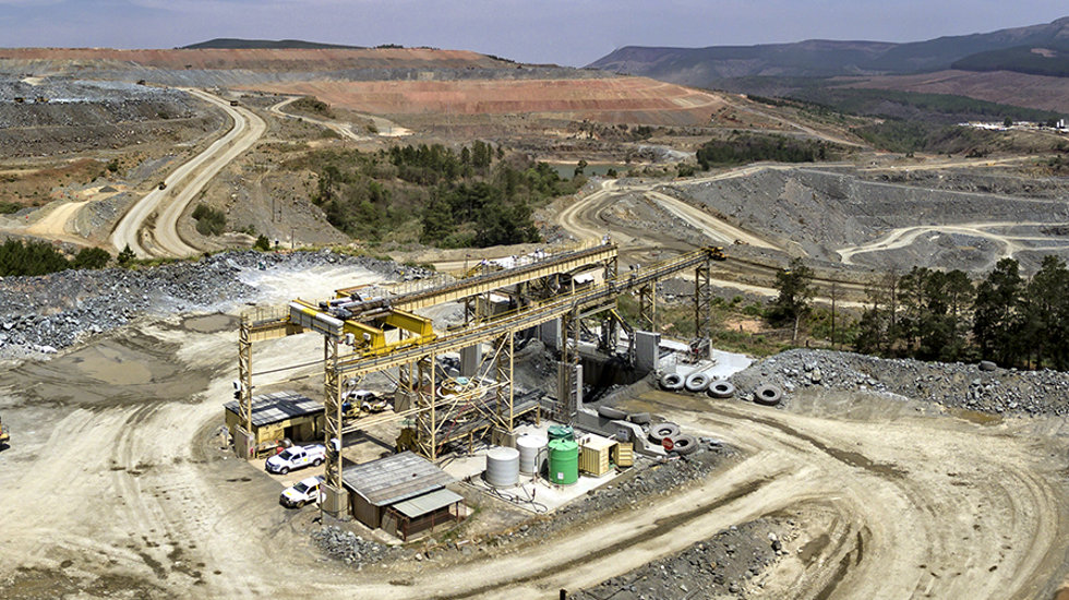 The Nkomati Nickel Mine in South Africa 