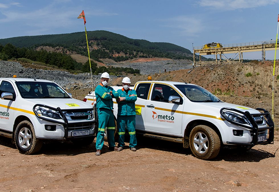 Metso team laid out in Nkomati Nickel Mine