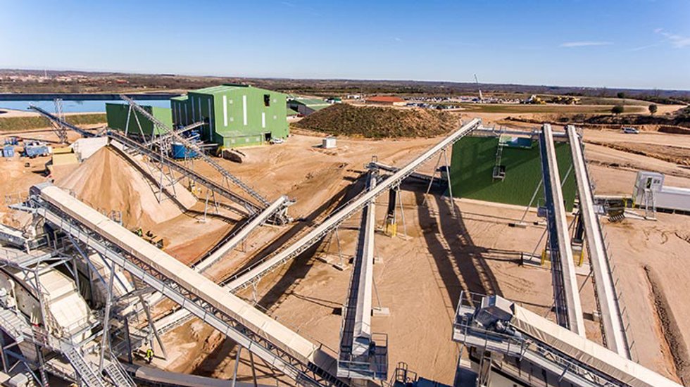 Saloro-Mine in Spanien