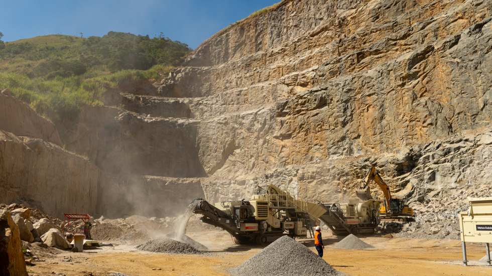 Lokotrack Metso em operação