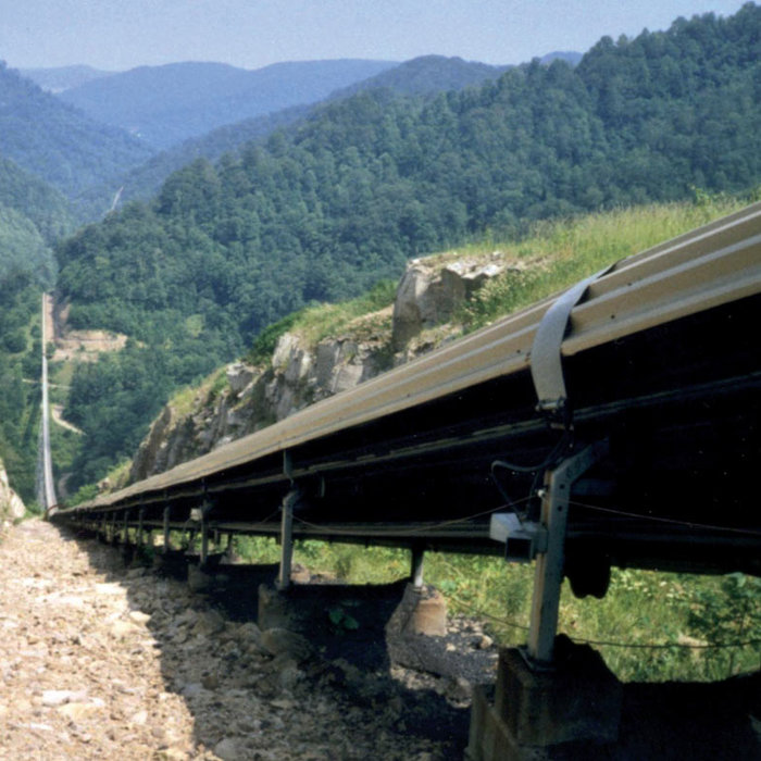 Cable belt conveyor