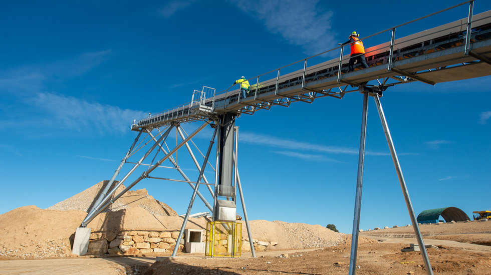 View at Saloro mine