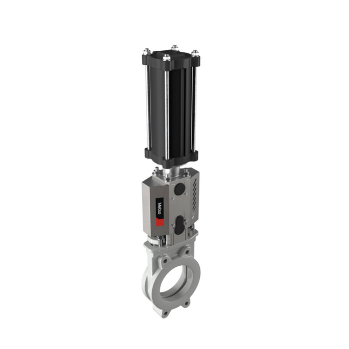 Knife gate valves