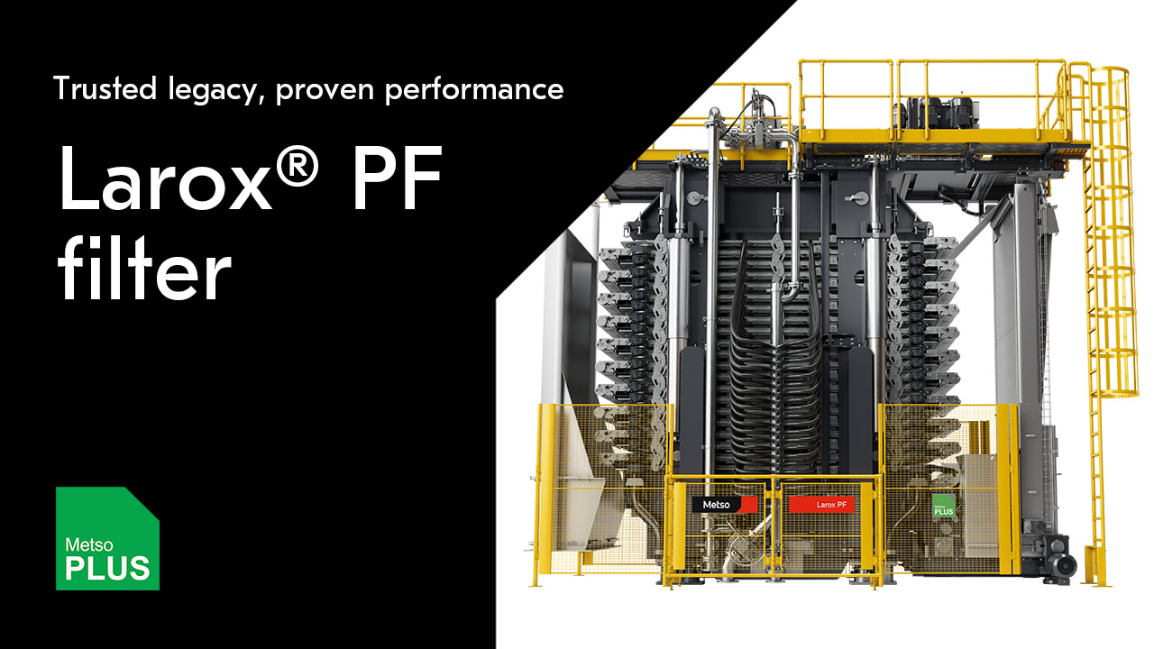 Larox® PF filter - Metso