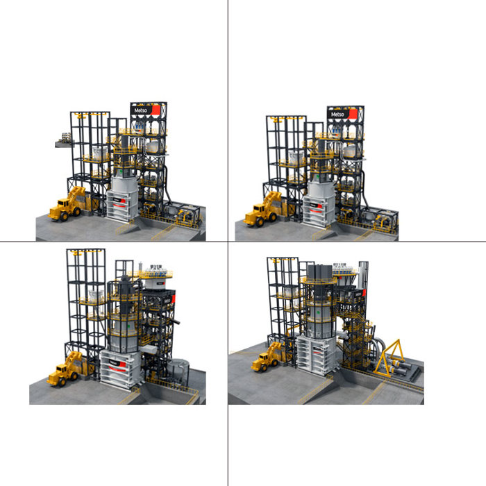 Sistema modular de clasificación de partículas